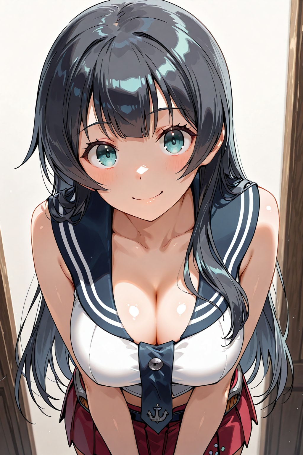 てーとくさん　どこ見てるの？