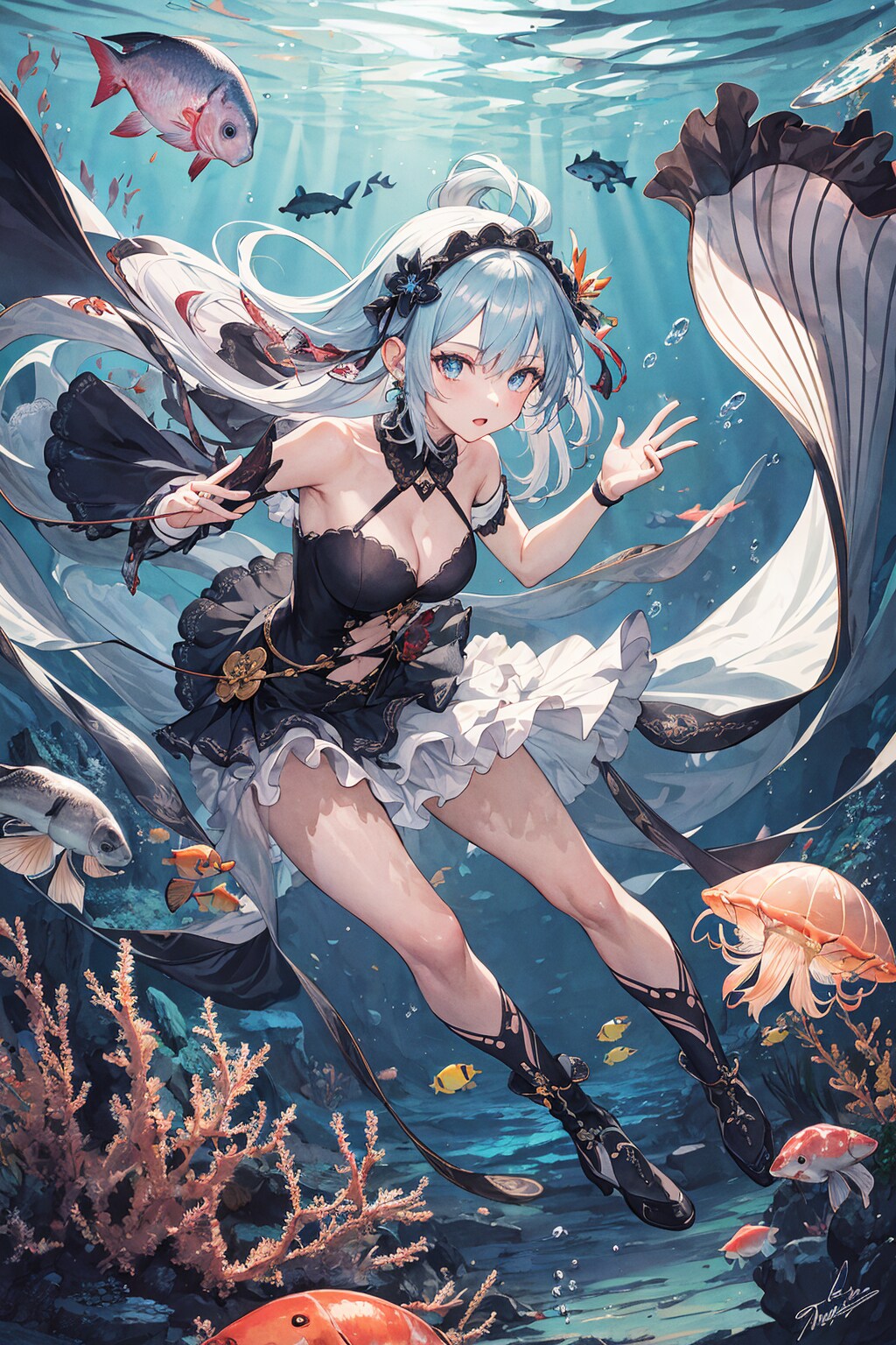 水中