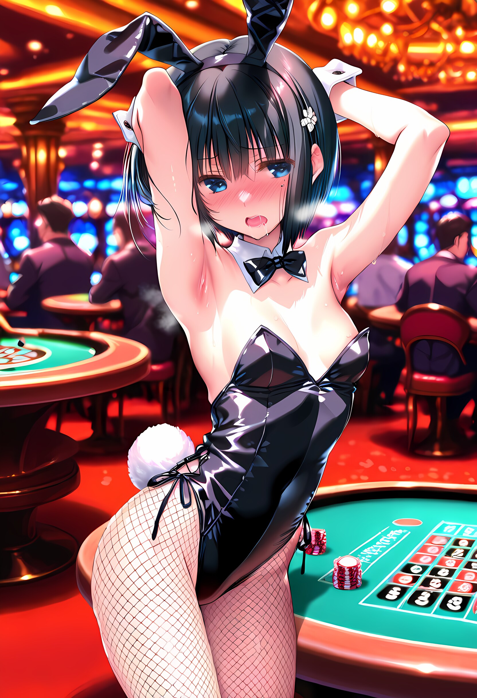 黒兎の羞恥