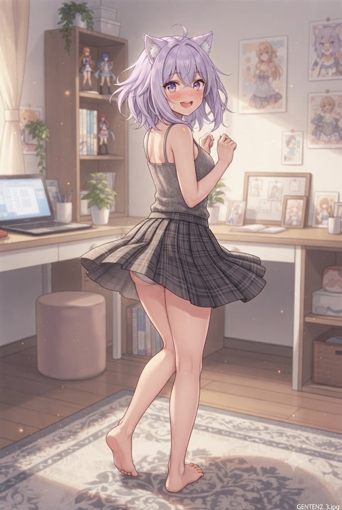 軽めのパンチラのシス