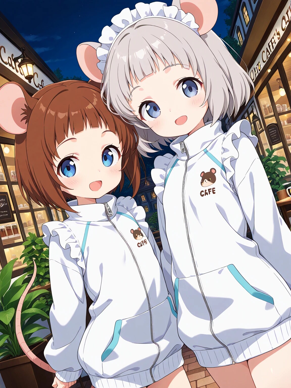 ジャージメイド・ラッタ&ラッチ | の人気AIイラスト・グラビア