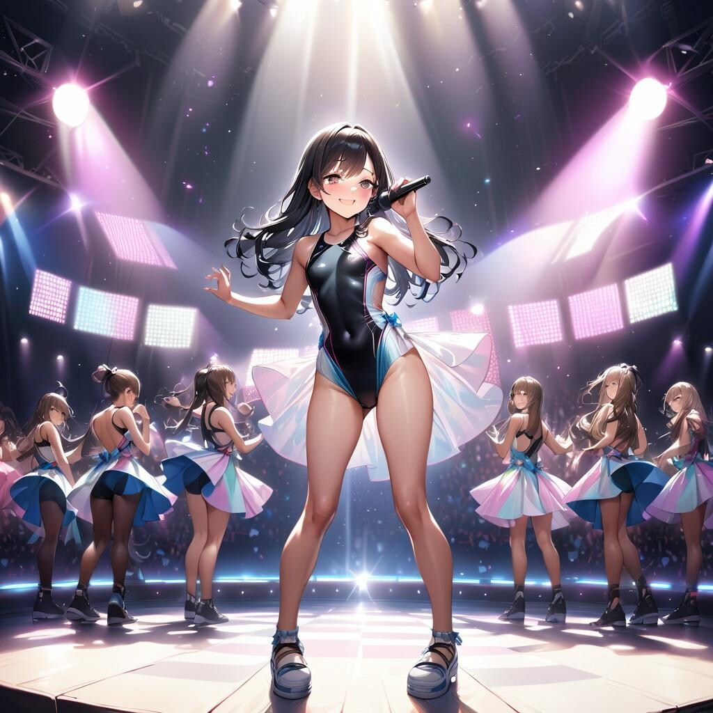 競泳水着アイドルＫＥＭ４８のソロ活動②