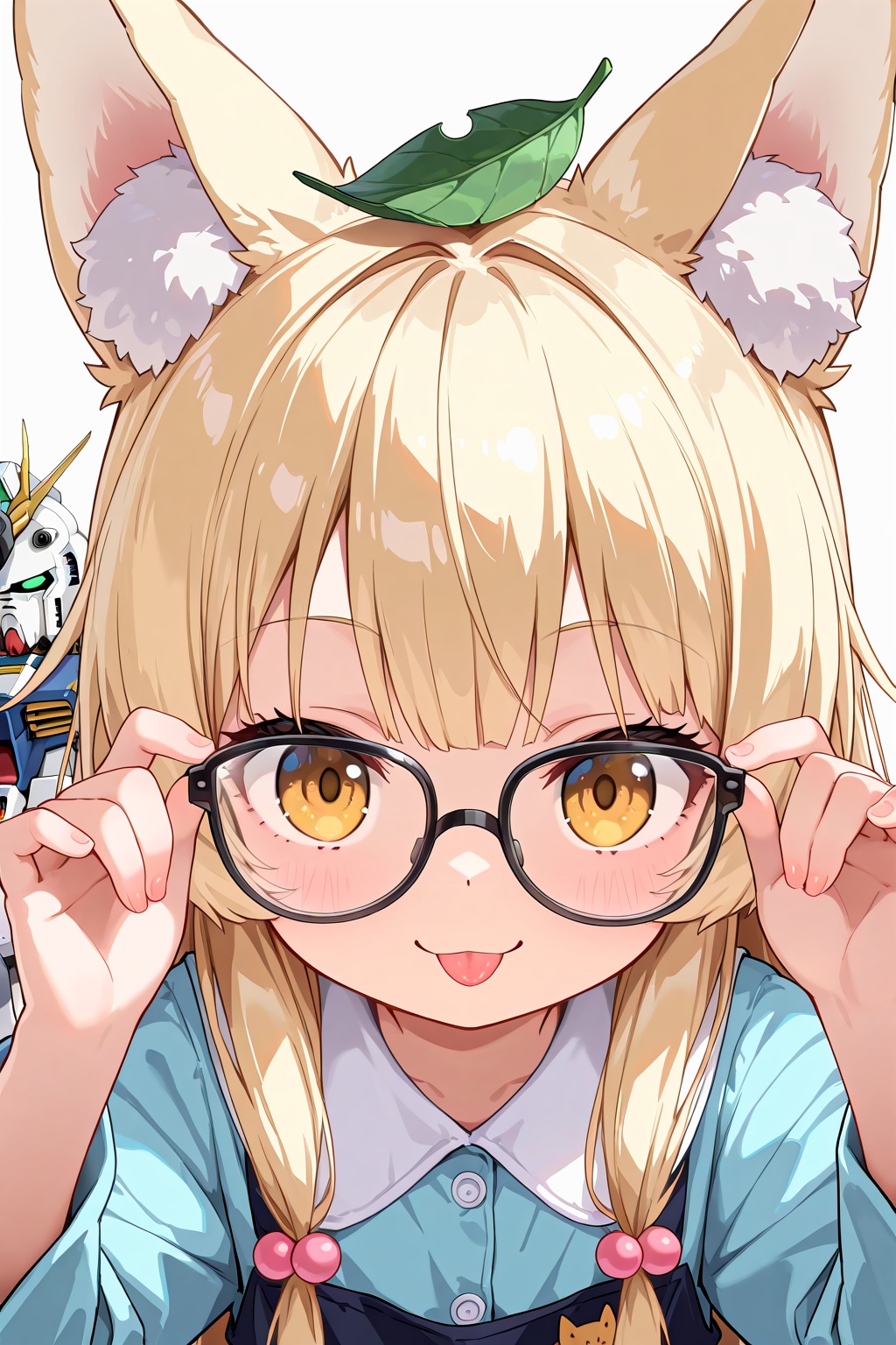 伊達眼鏡だよ～！