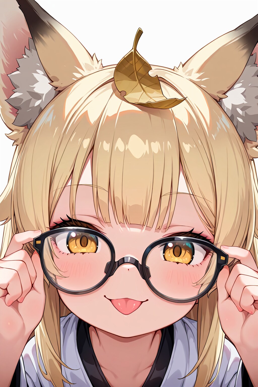 伊達眼鏡だよ～！