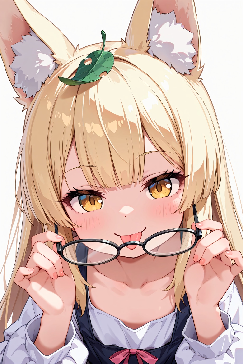 伊達眼鏡だよ～！