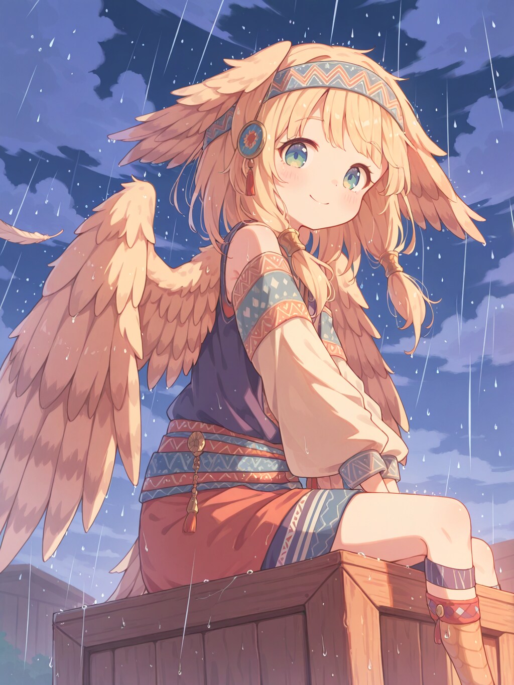 羽休めバードガール