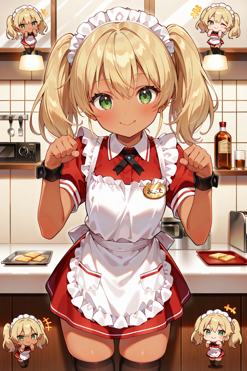 ちびキャラウェイトレスさん Z917