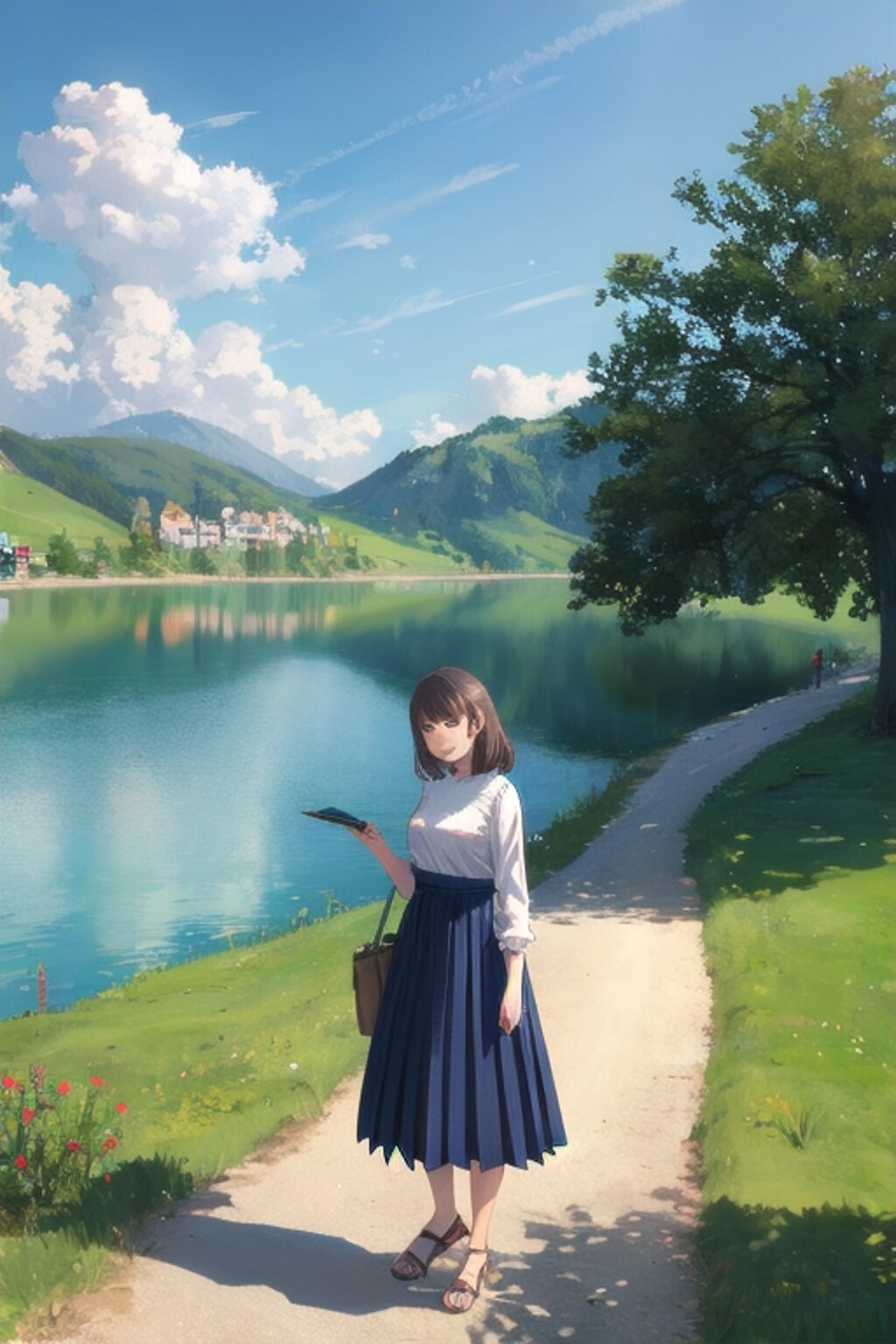 湖畔のマリニア