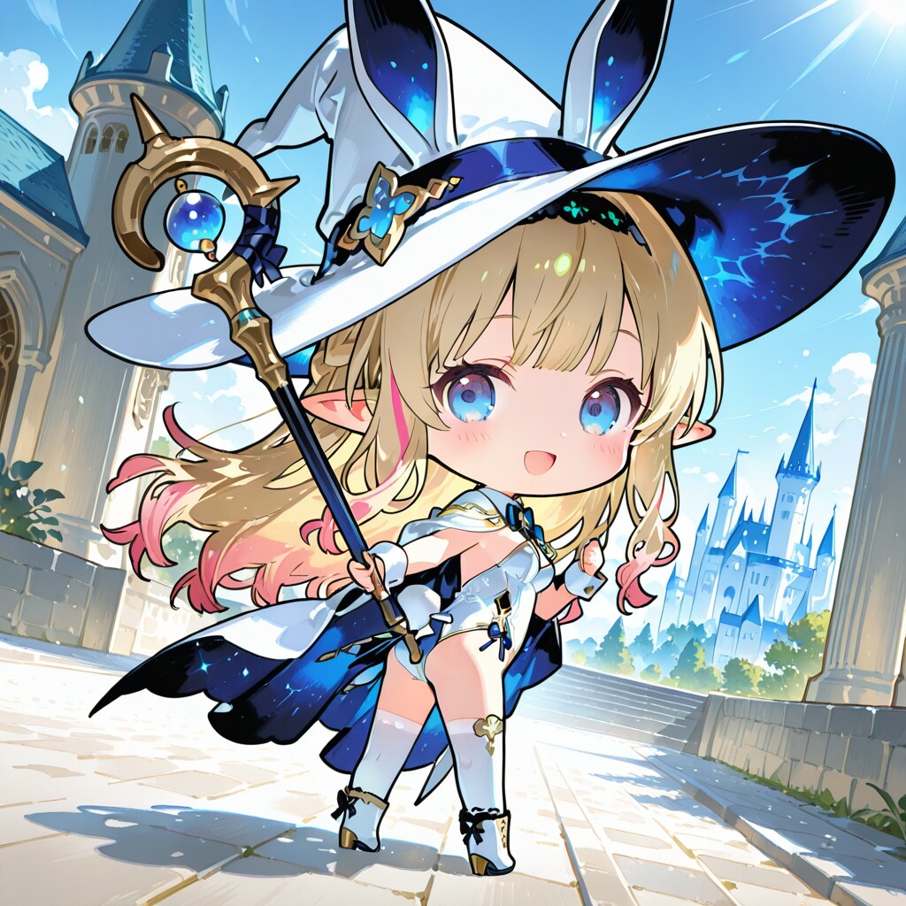 うさみみ宮廷魔道士さん
