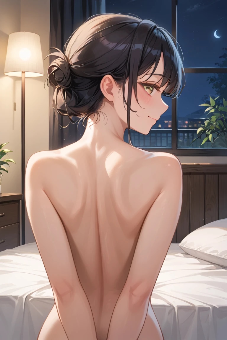 黒髪ヌード