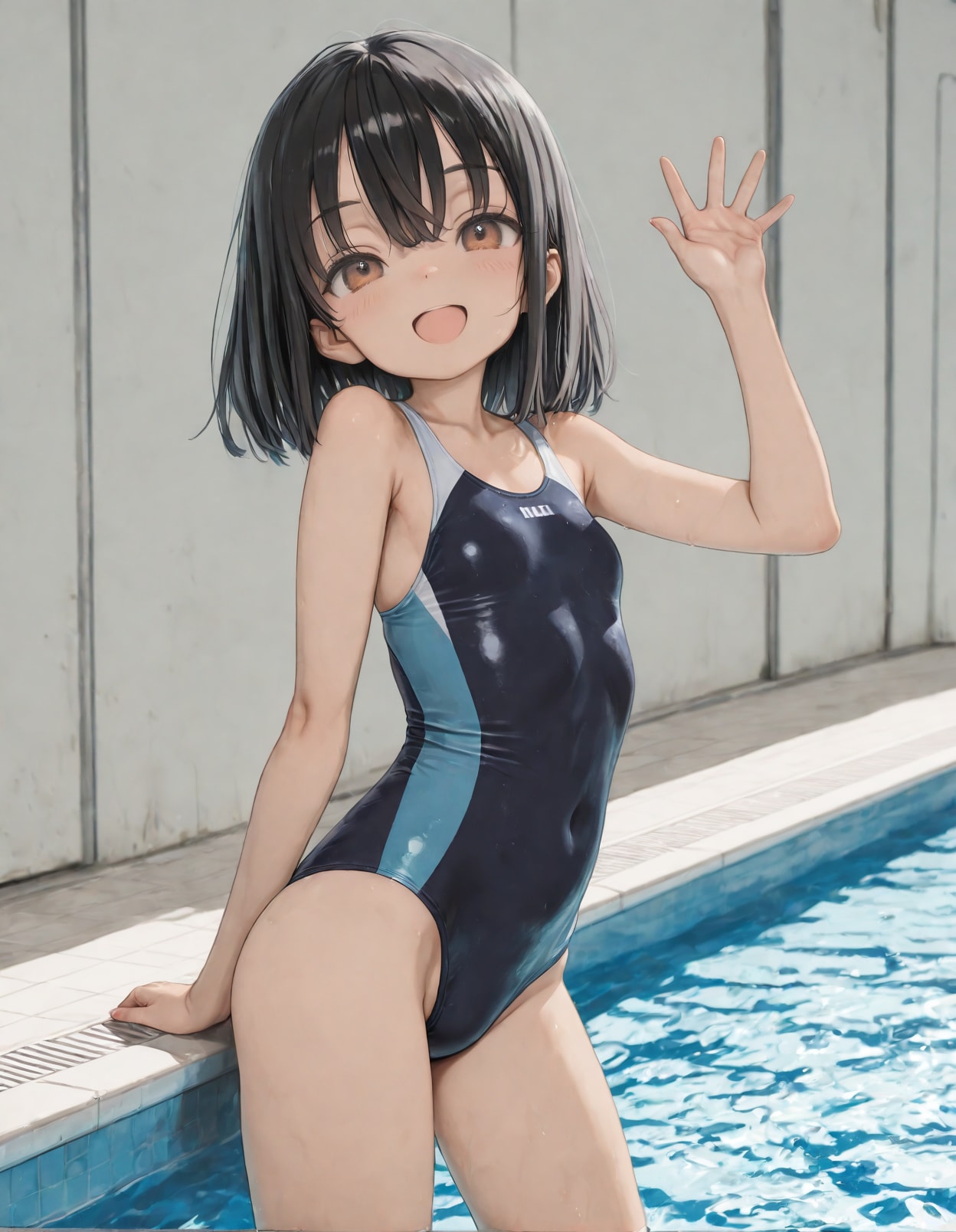 これからプール！