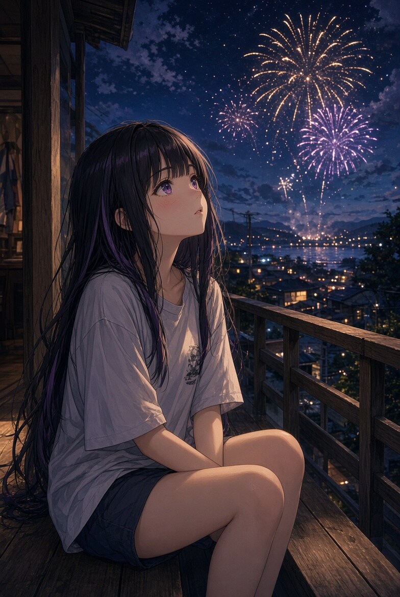 花火みてる？ | の人気AIイラスト・グラビア