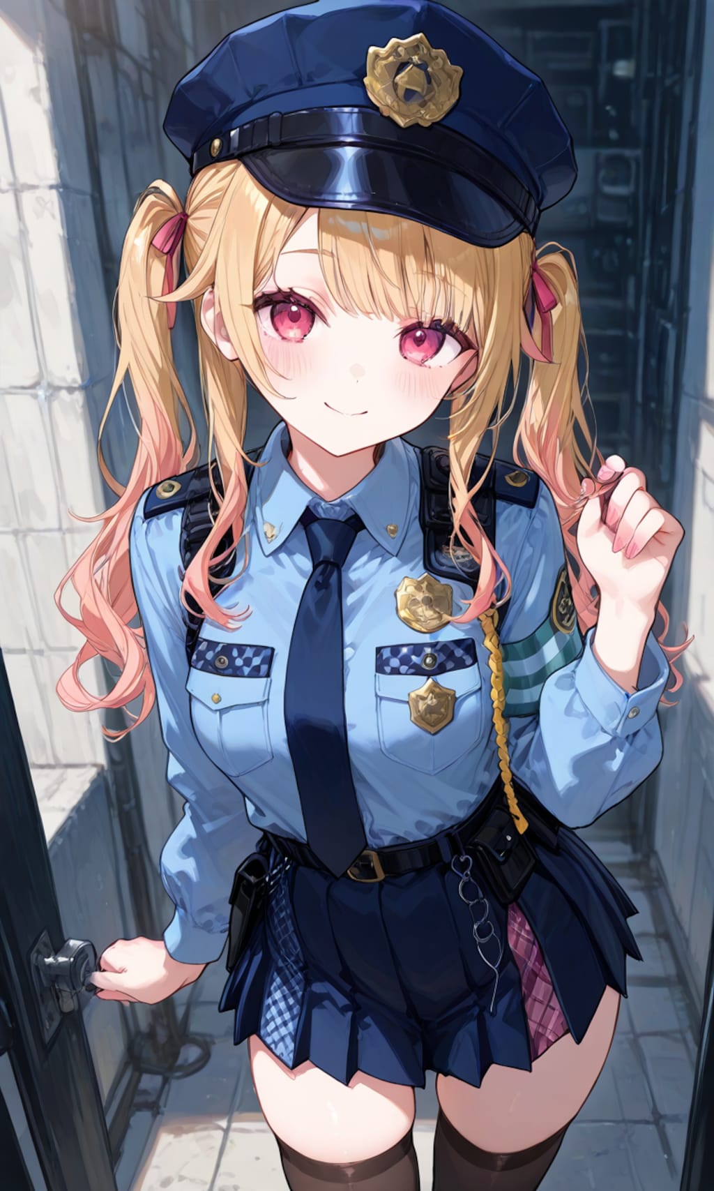 ツインテ警官
