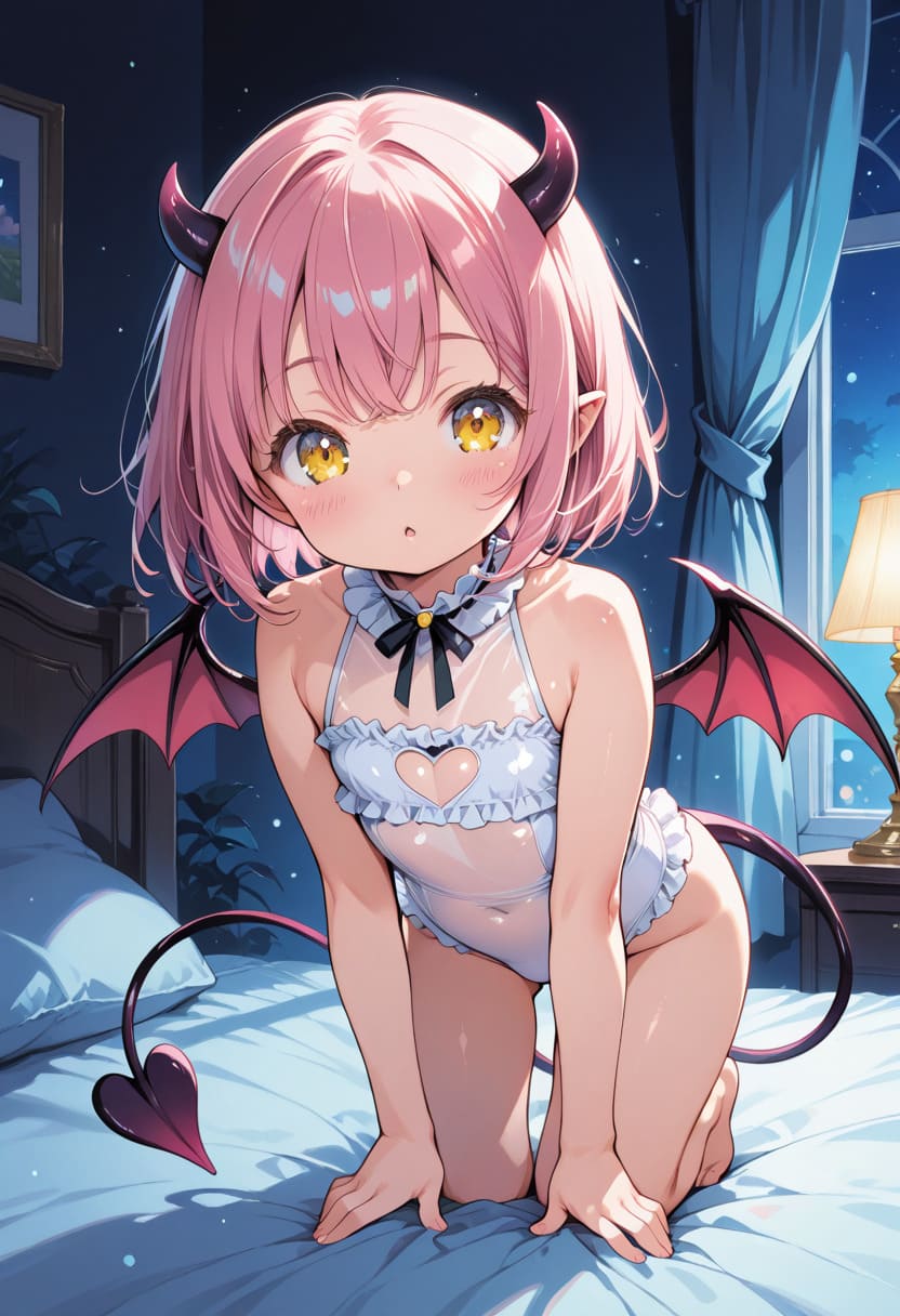 ロリサキュバス : 「寝ないの？」