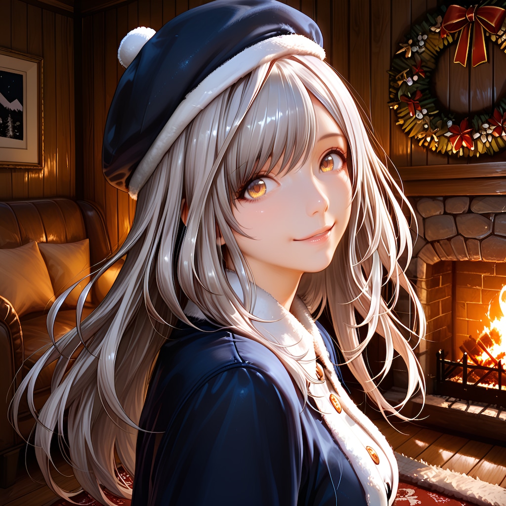 朝比奈月愛（AsahinaKagura）暖炉はぬくぬく