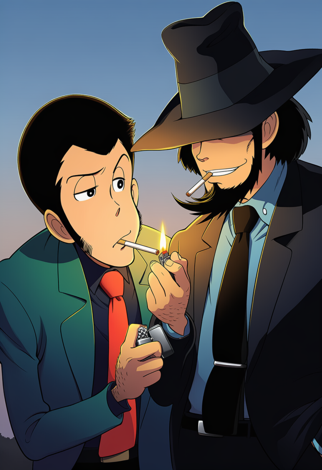 ルパン三世と煙草