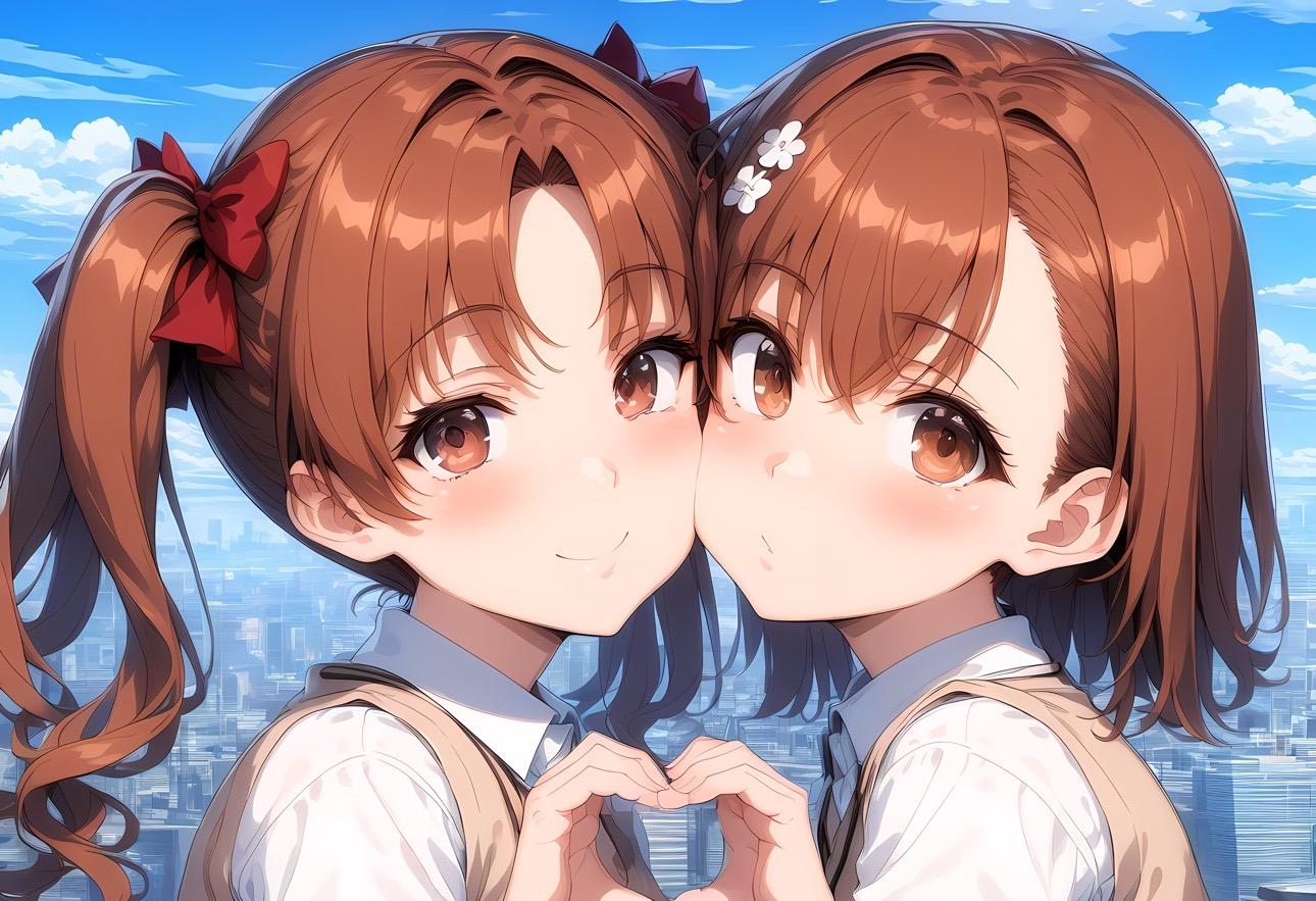 仲良しな2人　①