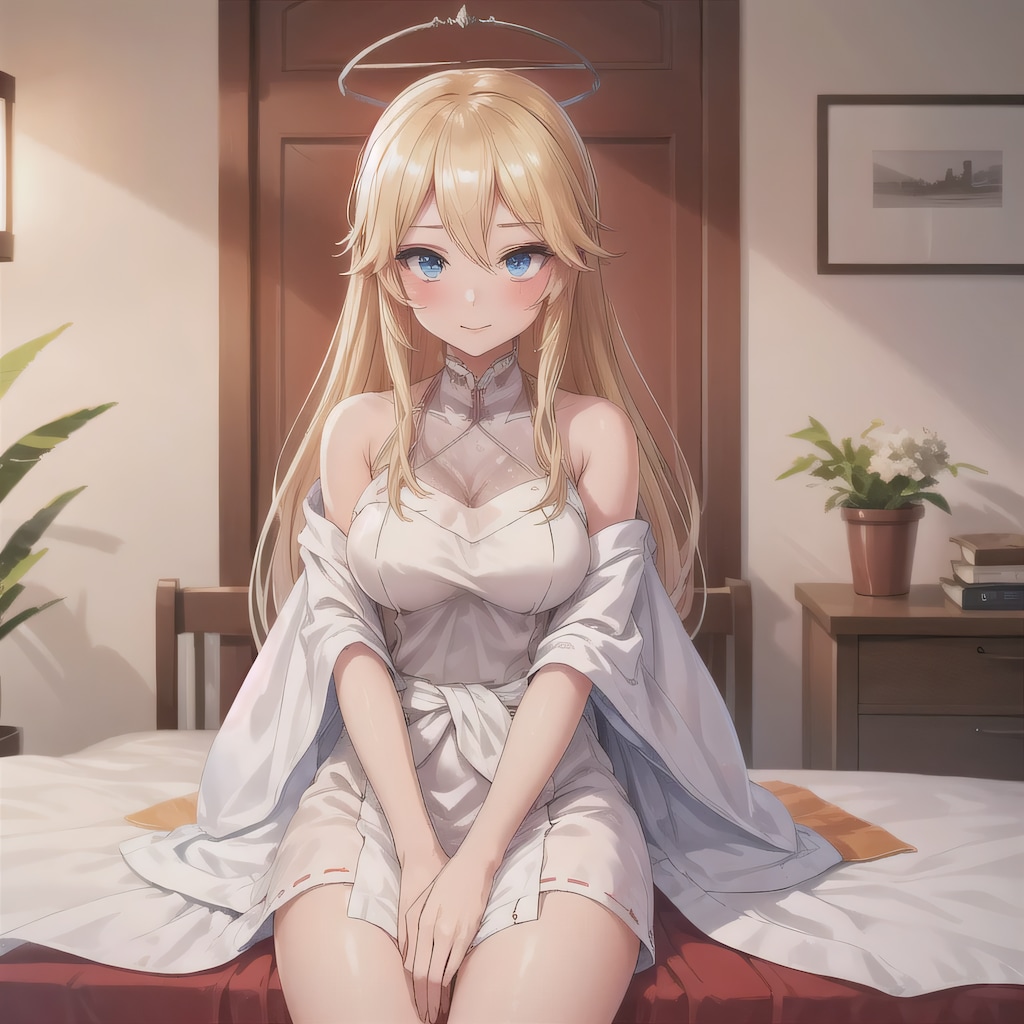 金髪ロングの少女６