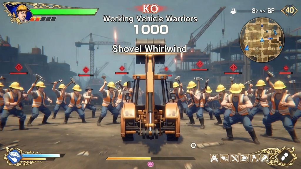 ブルドーザー無双