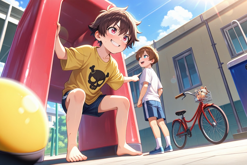 成司坊ちゃまとクソガキ照太