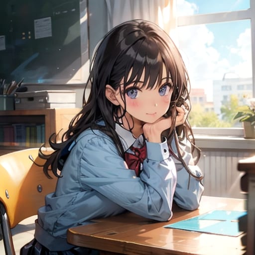 女子高生 | の人気AIイラスト・グラビア