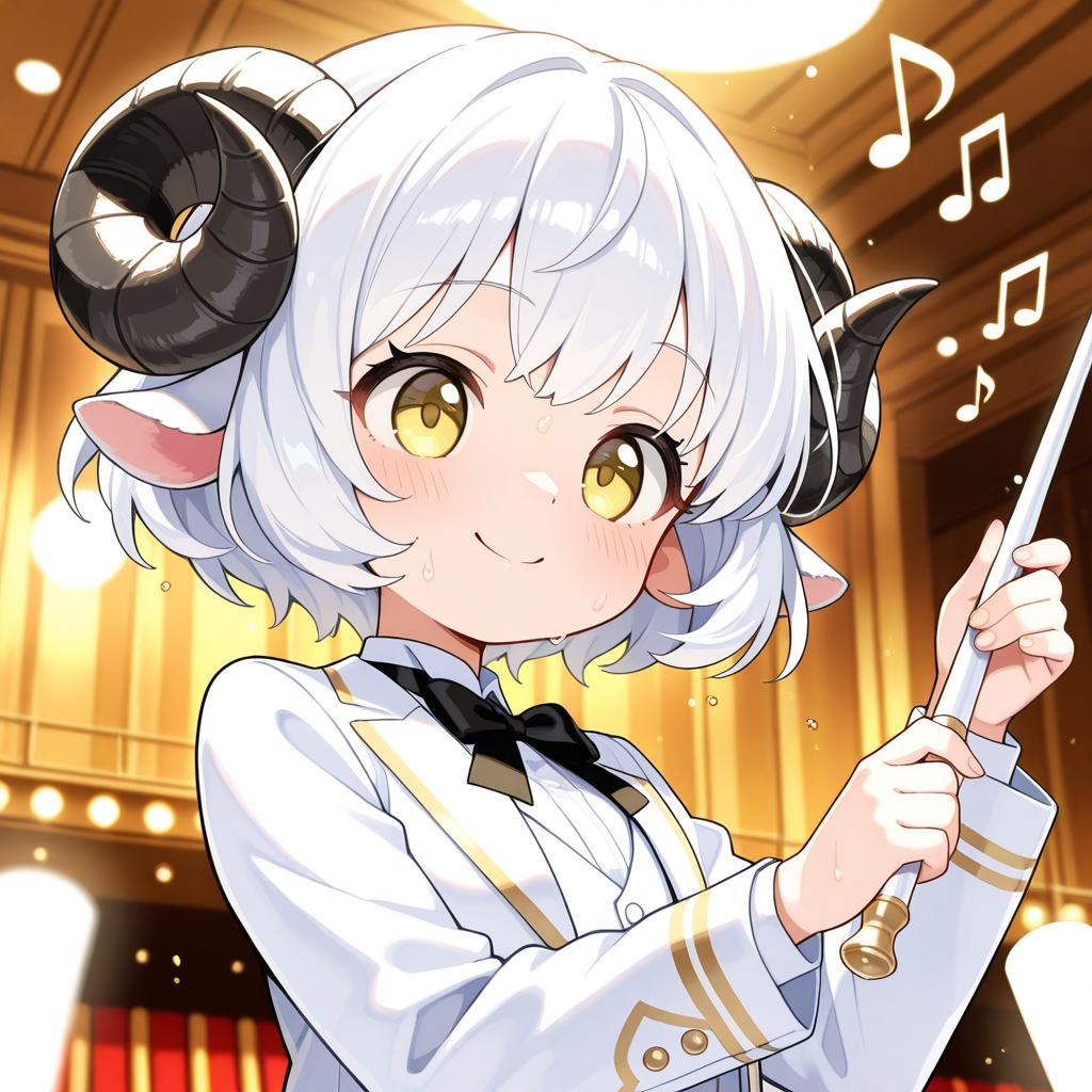 指揮をするメイちゃん♡