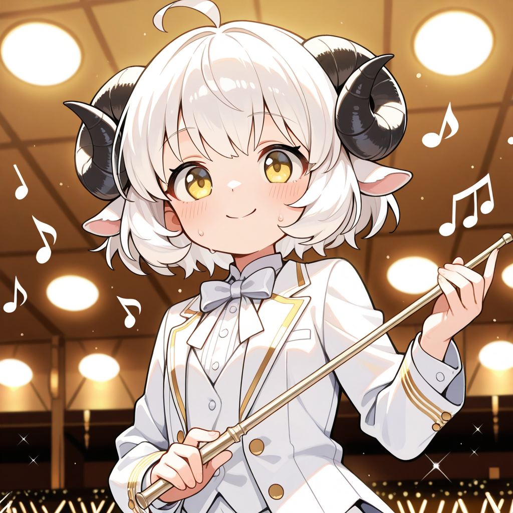 指揮をするメイちゃん♡