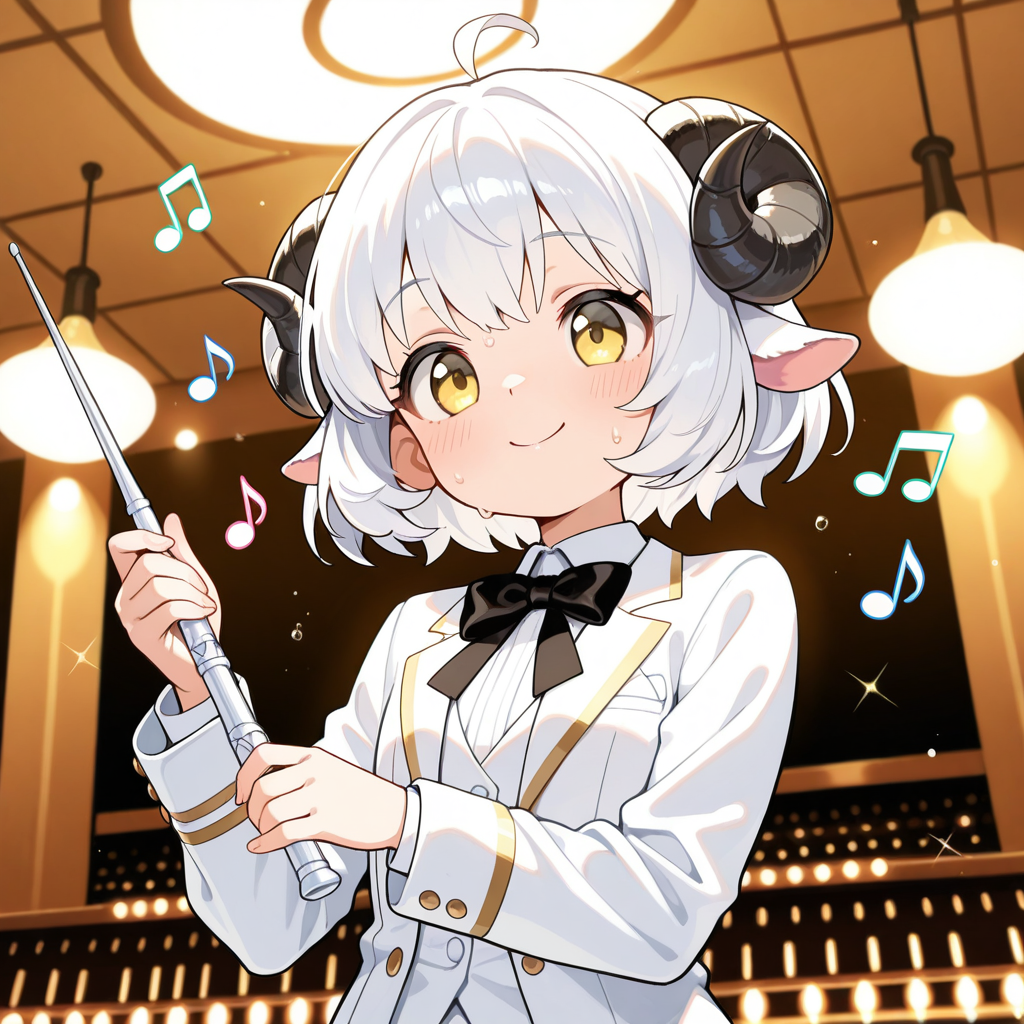 指揮をするメイちゃん♡