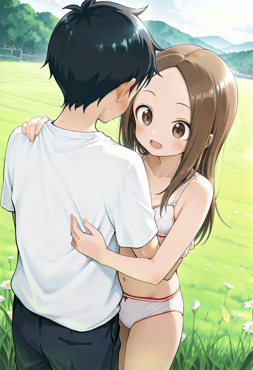 西片、当たってる！
