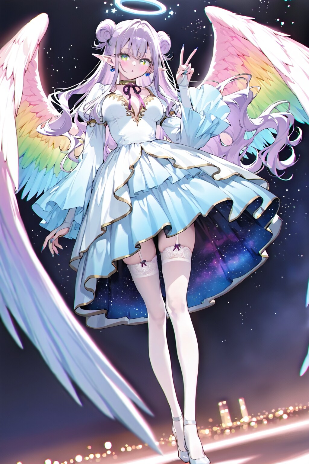 エルフなLILACちゃん。※別衣装ver | の人気AIイラスト・グラビア