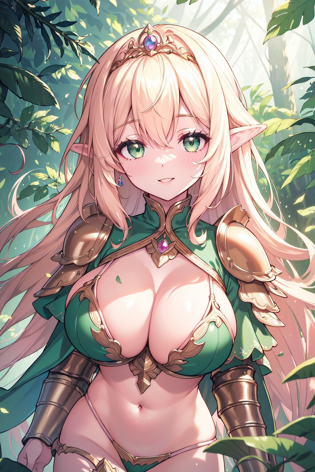 ビキニアーマーエルフ