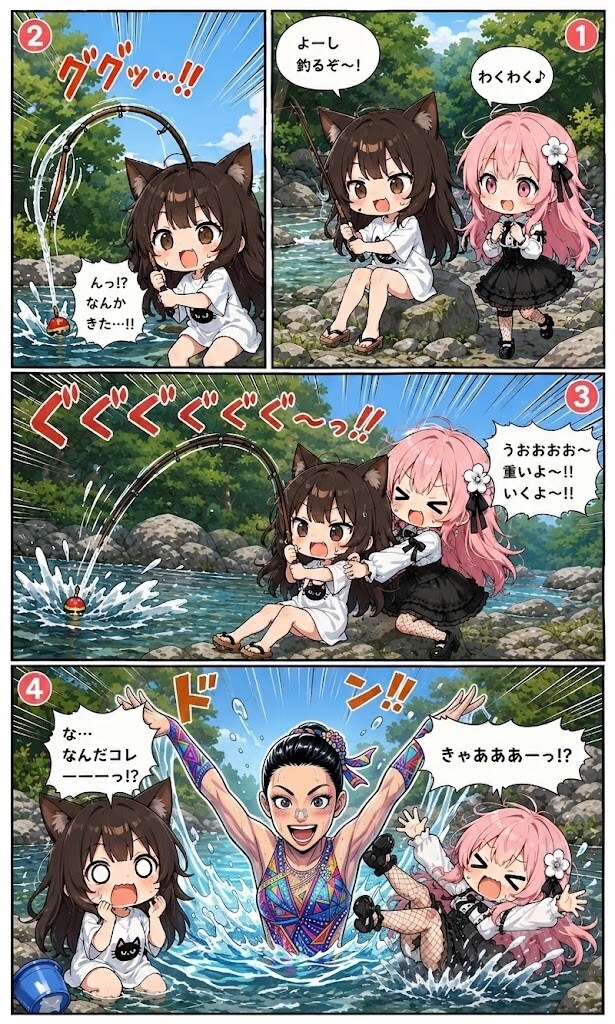 【回答】シンクロナイズドスイミング