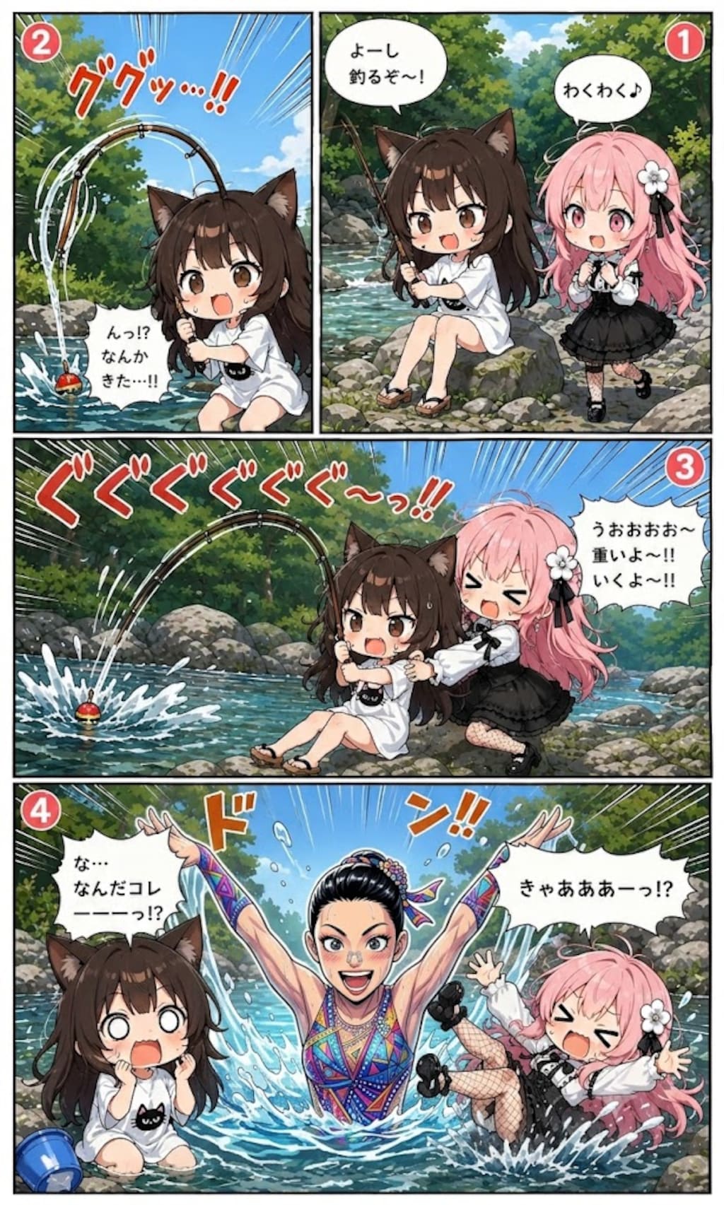 【回答】シンクロナイズドスイミング