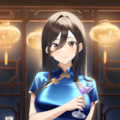 ユリママ　瑠璃チャイナドレスセレクション 8枚目