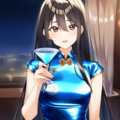 ユリママ　瑠璃チャイナドレスセレクション 3枚目