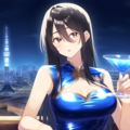 ユリママ　瑠璃チャイナドレスセレクション 4枚目
