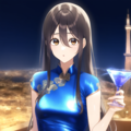 ユリママ　瑠璃チャイナドレスセレクション 7枚目