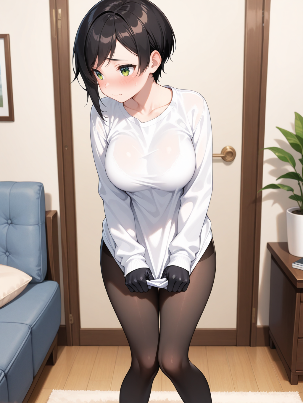だって暑いんだもん…💦