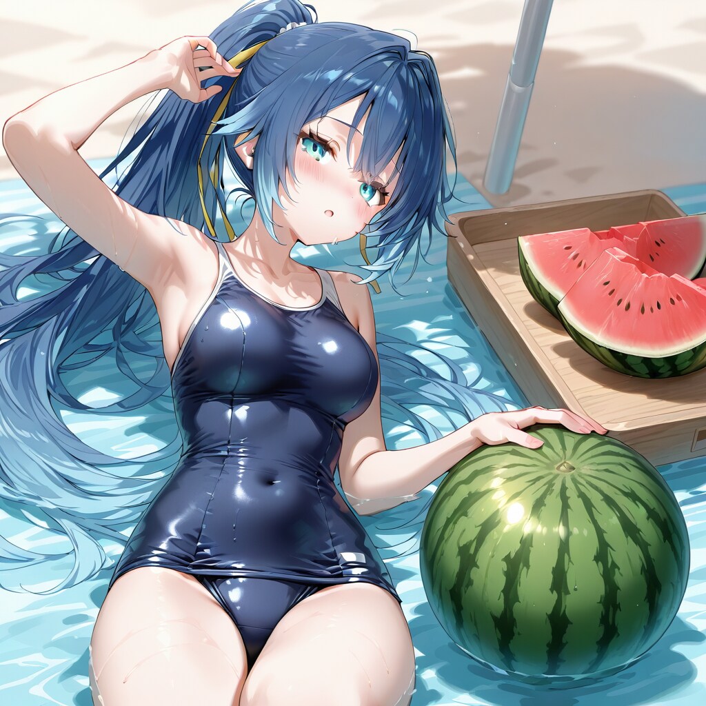 スイカ割り