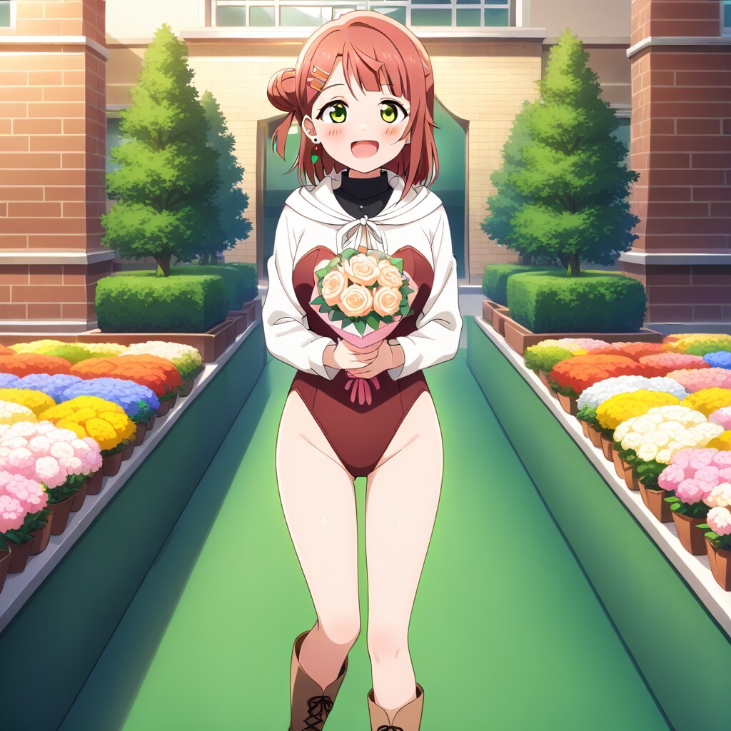 虹ヶ咲花束