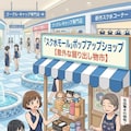 スク水モールで不適切な移動販売店 9枚目