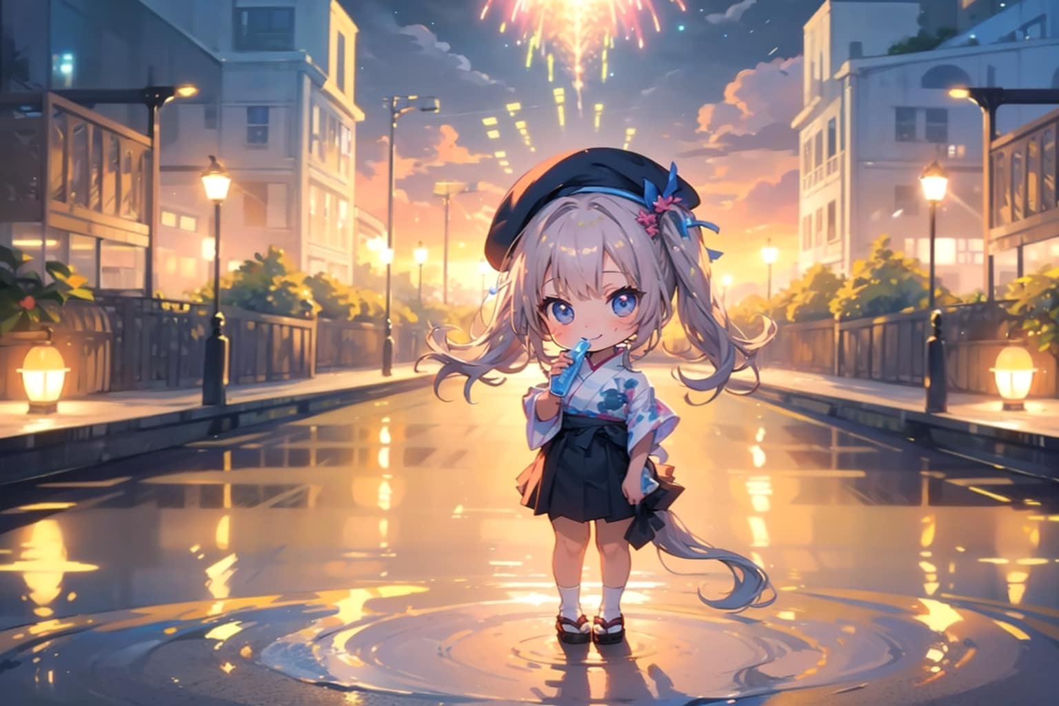 TOPAZ_花火を見に行こう！。 | の人気AIイラスト・グラビア