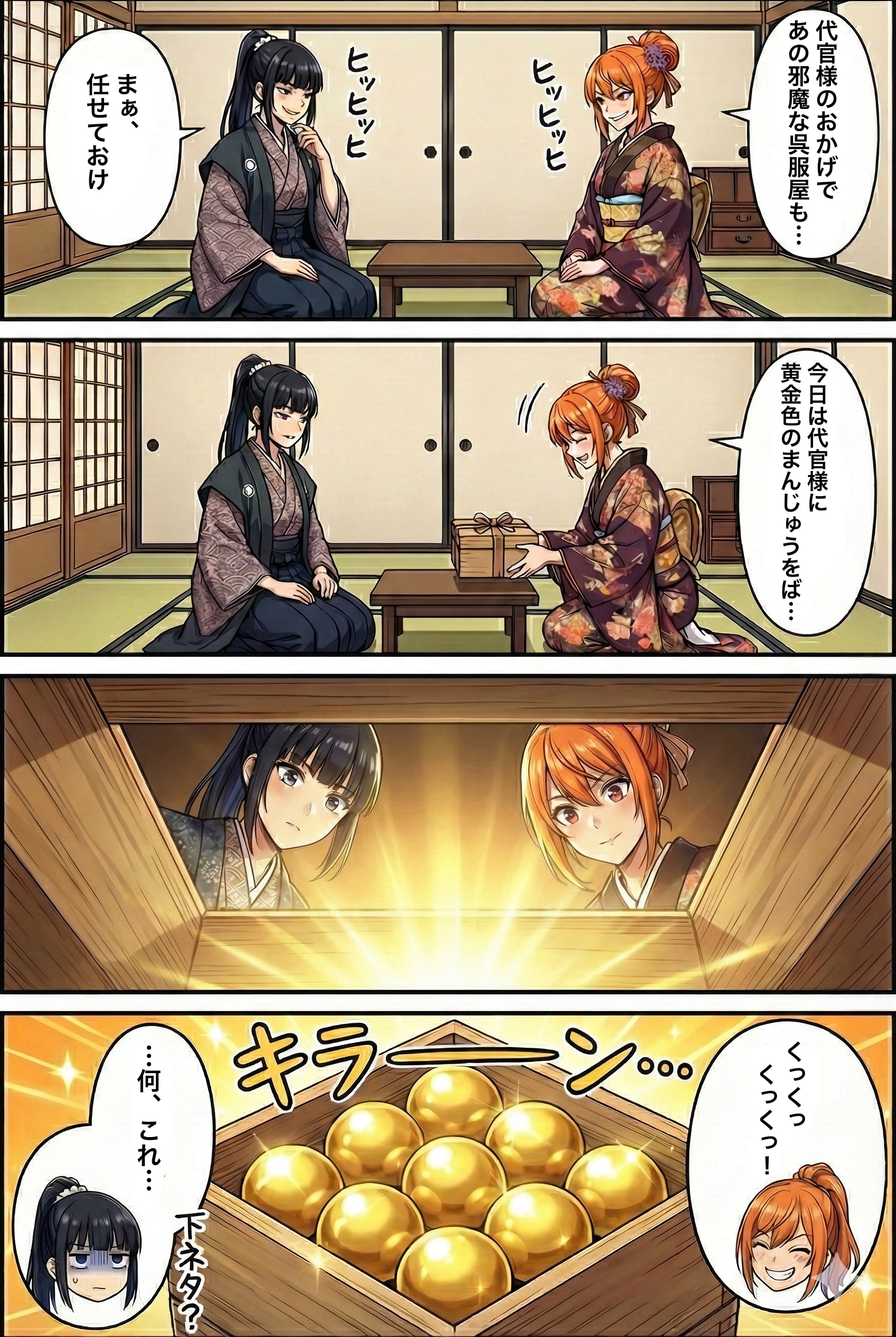 うちの子4コマ-15 | の人気AIイラスト・グラビア