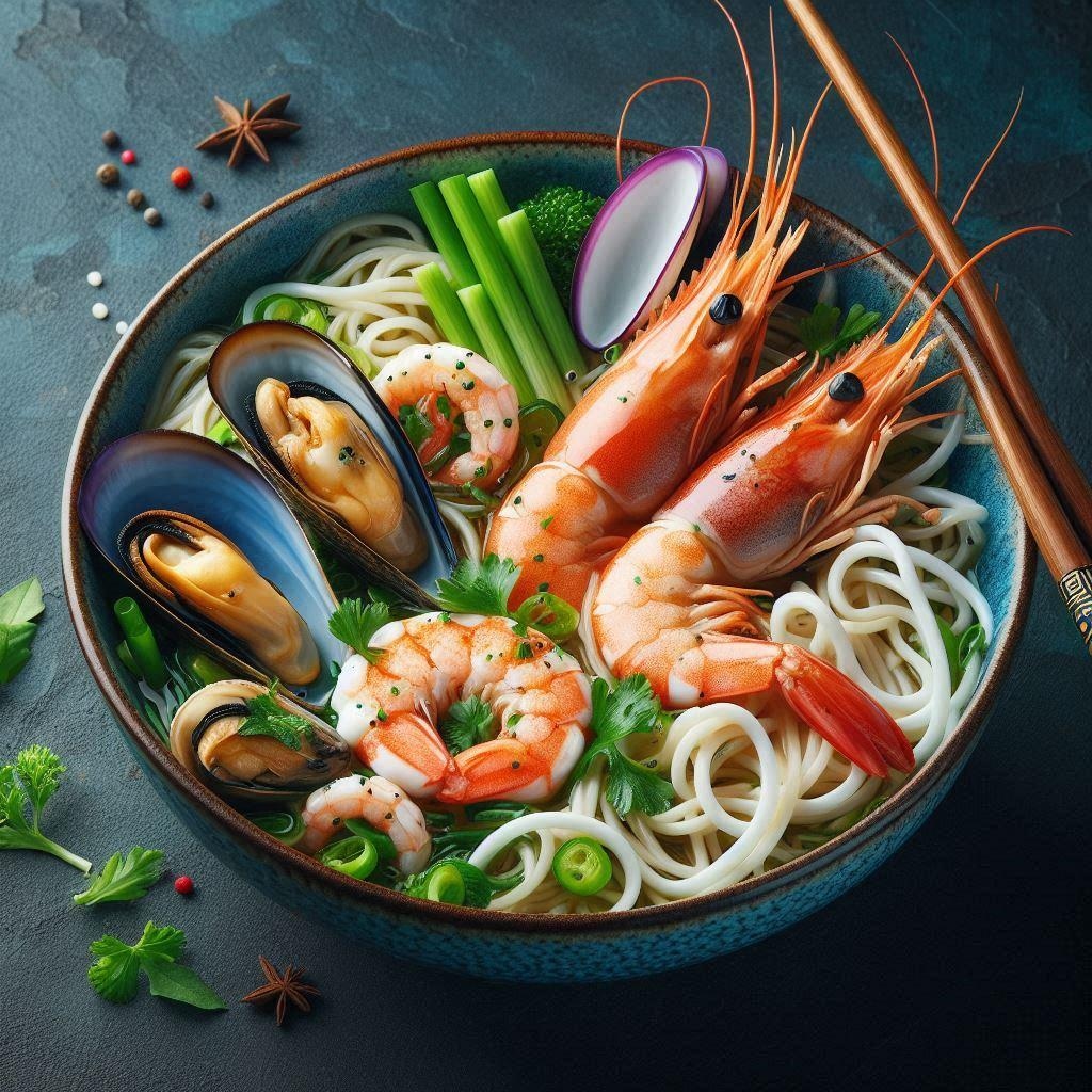 ChatGPTが言うseafood noodle