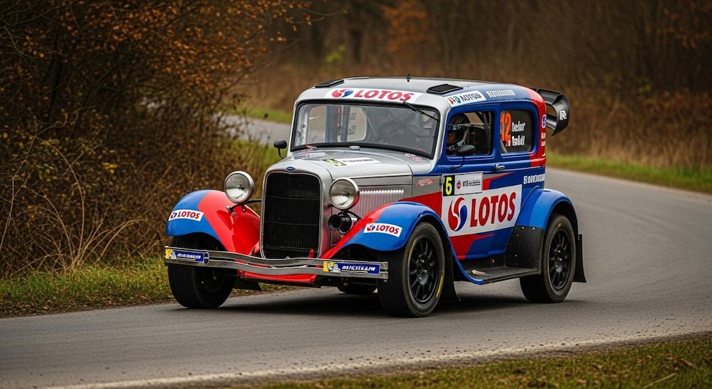 フォードセダンラリーカー