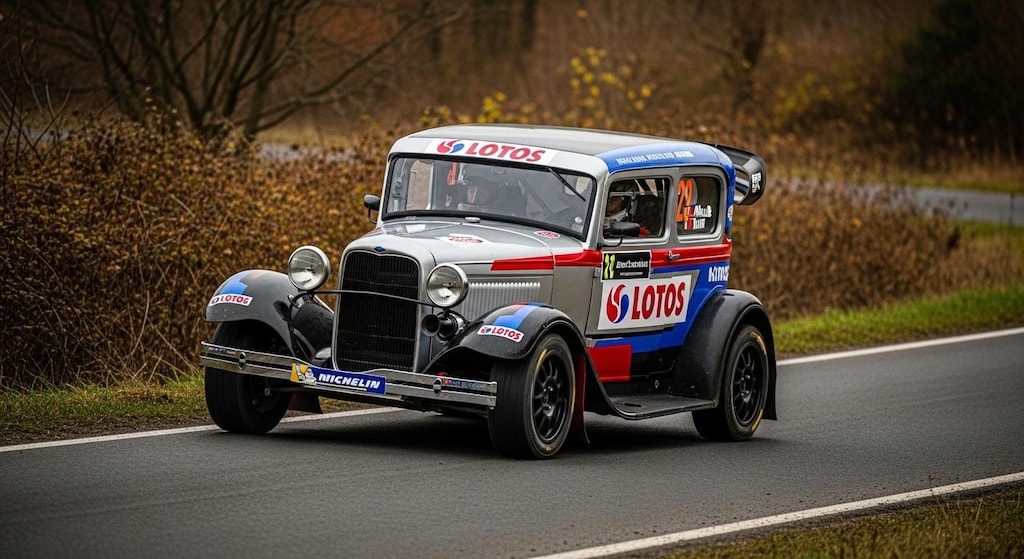 フォードセダンラリーカー