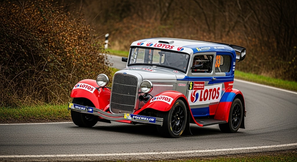 フォードセダンラリーカー