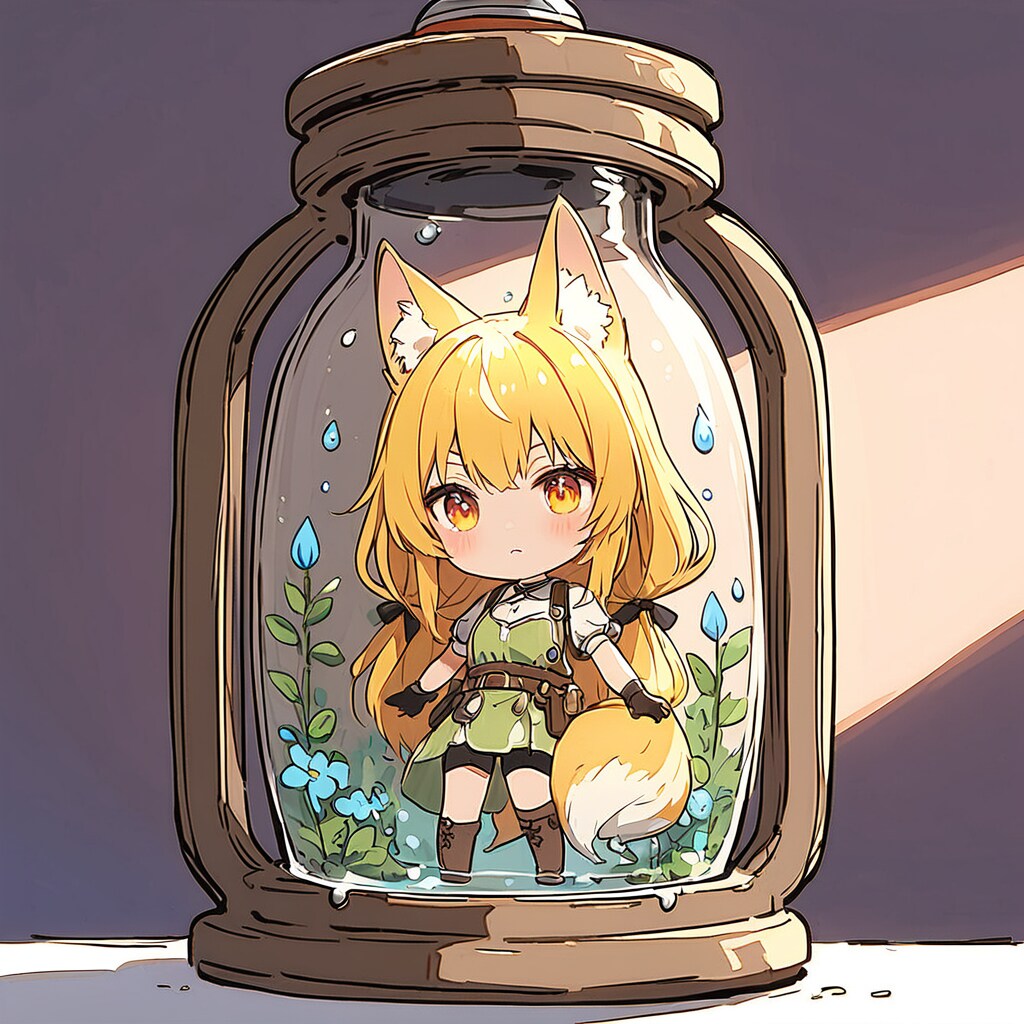 囚われの狐 | の人気AIイラスト・グラビア