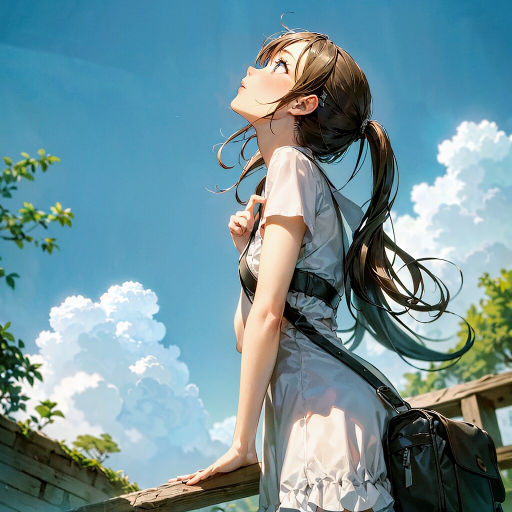 夏空と少女34
