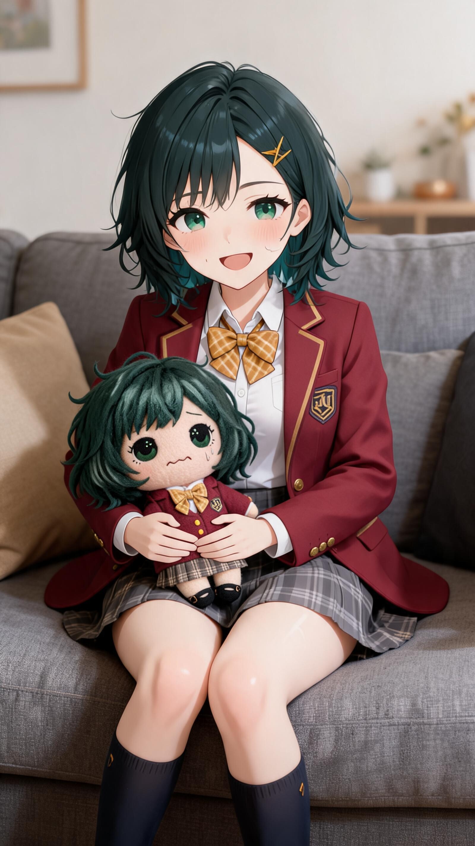 ヌイグルミと一緒